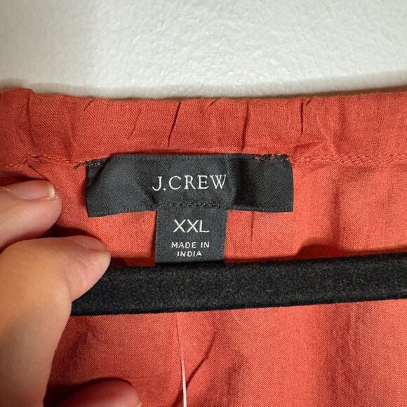 NWT J. Crew Cotton voile tiered button-down beach dress - Picture 4 of 7